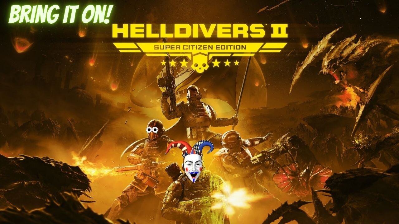 HellDivers 2 : Splat some bugs and zombies!