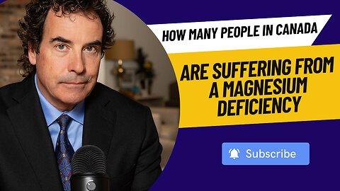 How Many People In Canada Are Suffering From A Magnesium Deficiency #health