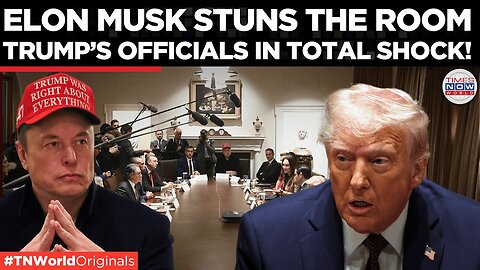 WATCH: Trump’s Team in SHOCK After Elon Musk’s Jaw-Dropping Statement! | Times Now World 