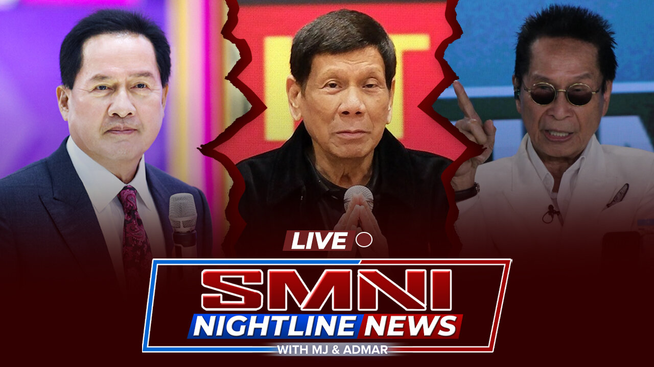 LIVE: SMNI Nightline News with MJ Mondejar & Admar Vilando | April 21, 2025 - Lunes