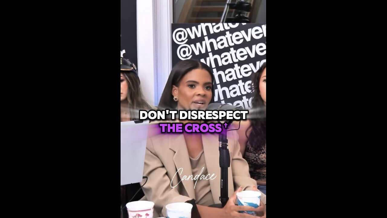 Candace ~ Wearing a cross with that shirt is crazy..