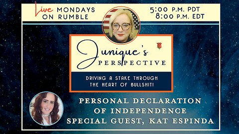 Personal Declaration of Independence, with Special Guest Kat Espinda, 5-26-25