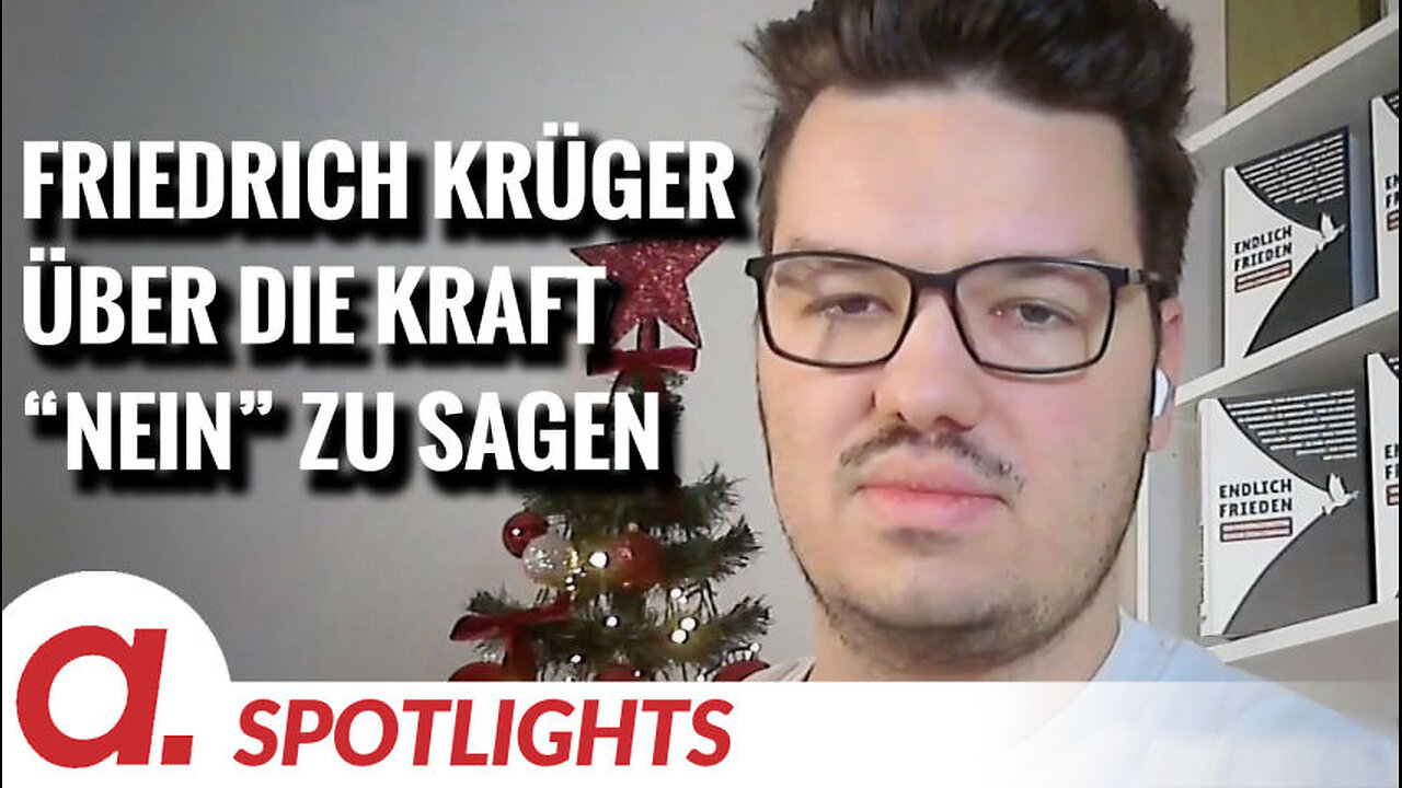 Spotlight: Friedrich Krüger über die Kraft "NEIN" zu sagen