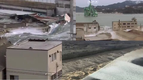 Rare Video Japan Tsunami