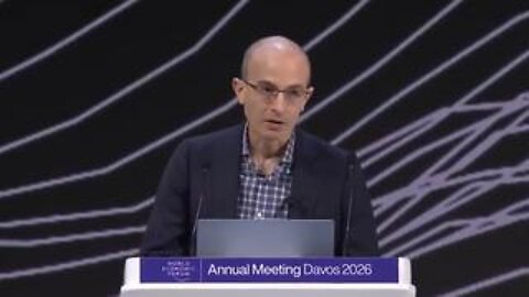 DAVOS 2026: Yuval Noah Harari Warns AI Will Take Over Language, Law, and Power at WEF | AI1G