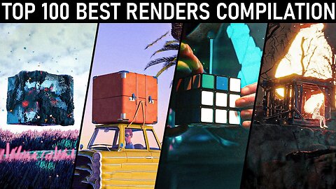100 Best Renders Of The Default Cube