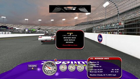 super late models at Richmond on NR2003