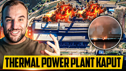 LIGHTS OUT MOSCOW! Ukrainian Drones hit the biggest Power Plant around the Capital