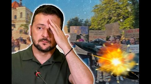 Zełenski w agonii: rozbite samoloty, zamieszki w Kijowie i całkowity upadek przed negocjacjami...