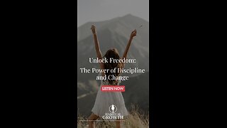 Freedom isn’t something that just shows up one day