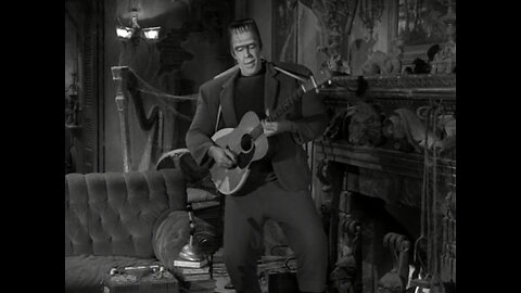 Herman Munster Sings!!! "Dem Bones"