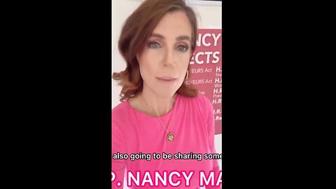 "Today I will show my naked body on one of the videos predator & rapist Patrick Bryant took of me & many other women." NANCY MACE 5.20.25
