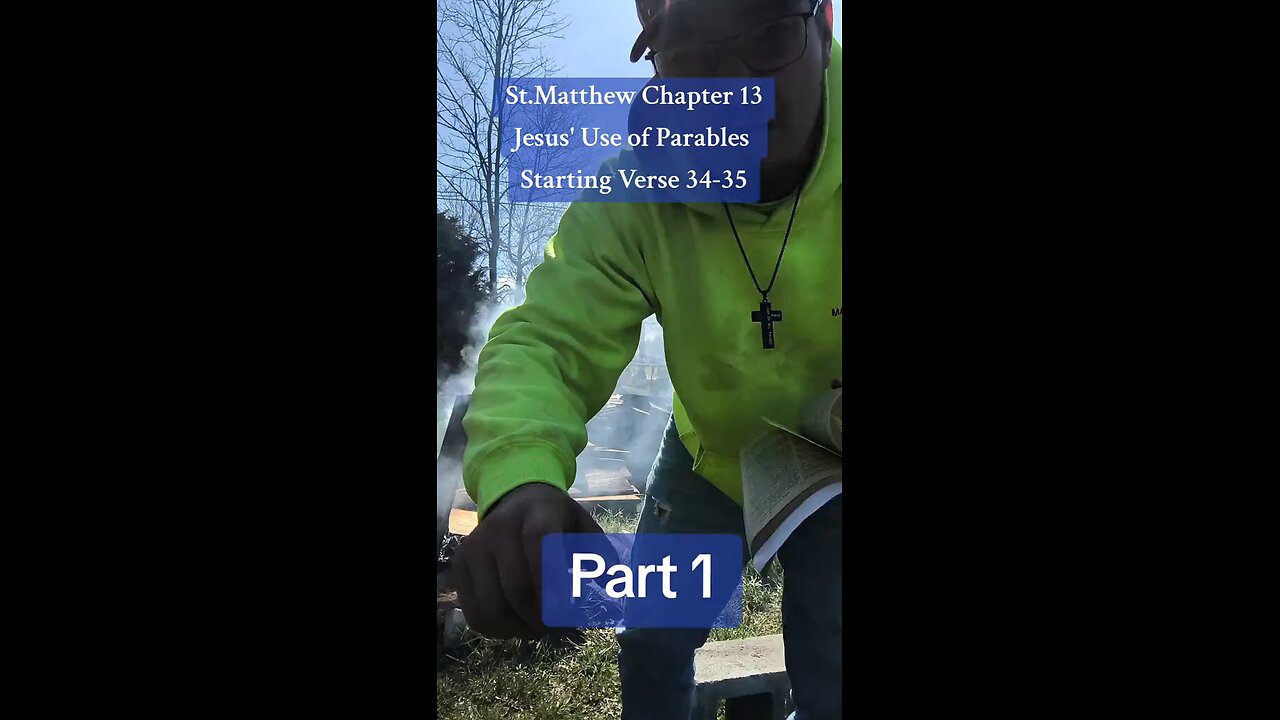 Jesus Christ ( I will open up my mouth in parables) PART 1