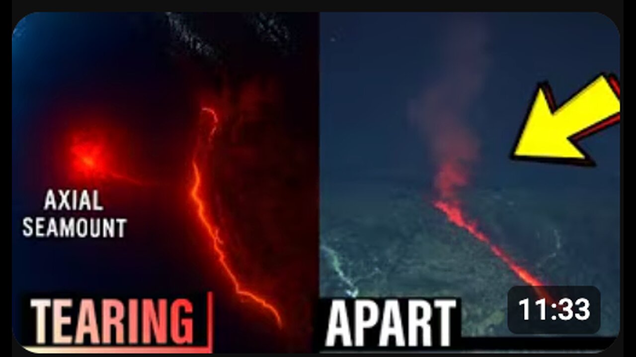 Volcano Collapse OPENS Underwater off West Coast