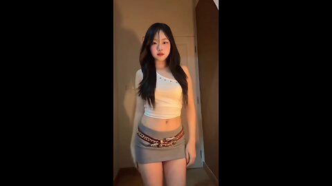 Dancing beautiful girl