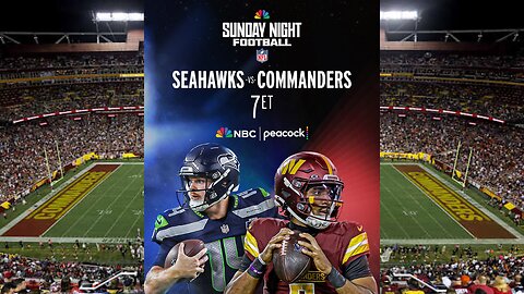 Dinner & Sunday Night Football: Seahawks @ Commanders LIVE REACTION & COMMENTARY #nfl #snf