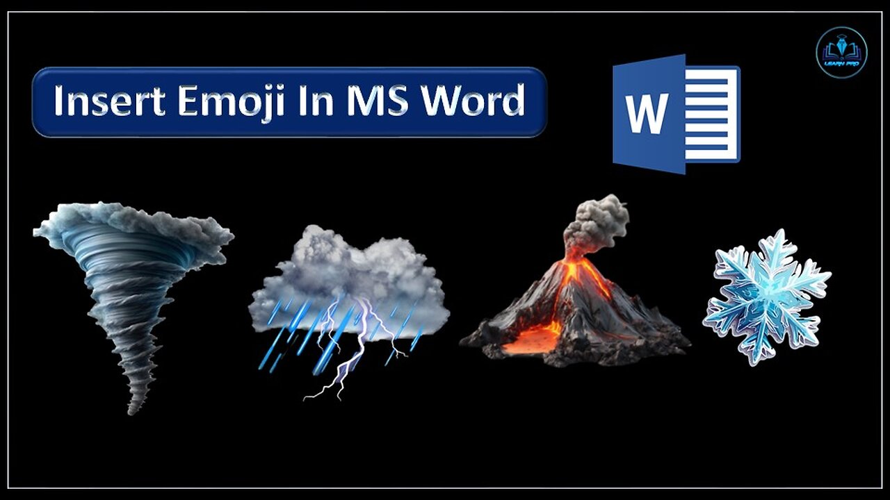 Insert emoji in MS Word | ✅ |