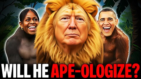 TRUMP Posts ‘RACIST VIDEO’ 💥 Lefties Go BANANAS 🍌