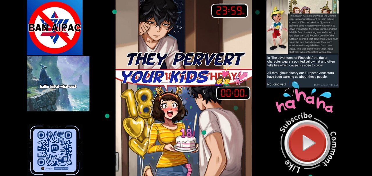 They pervert your kids