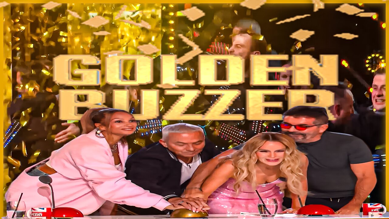 The Blackouts' LED Show LIGHTS UP BGT 2025 – EPIC GOLDEN BUZZER Moment!