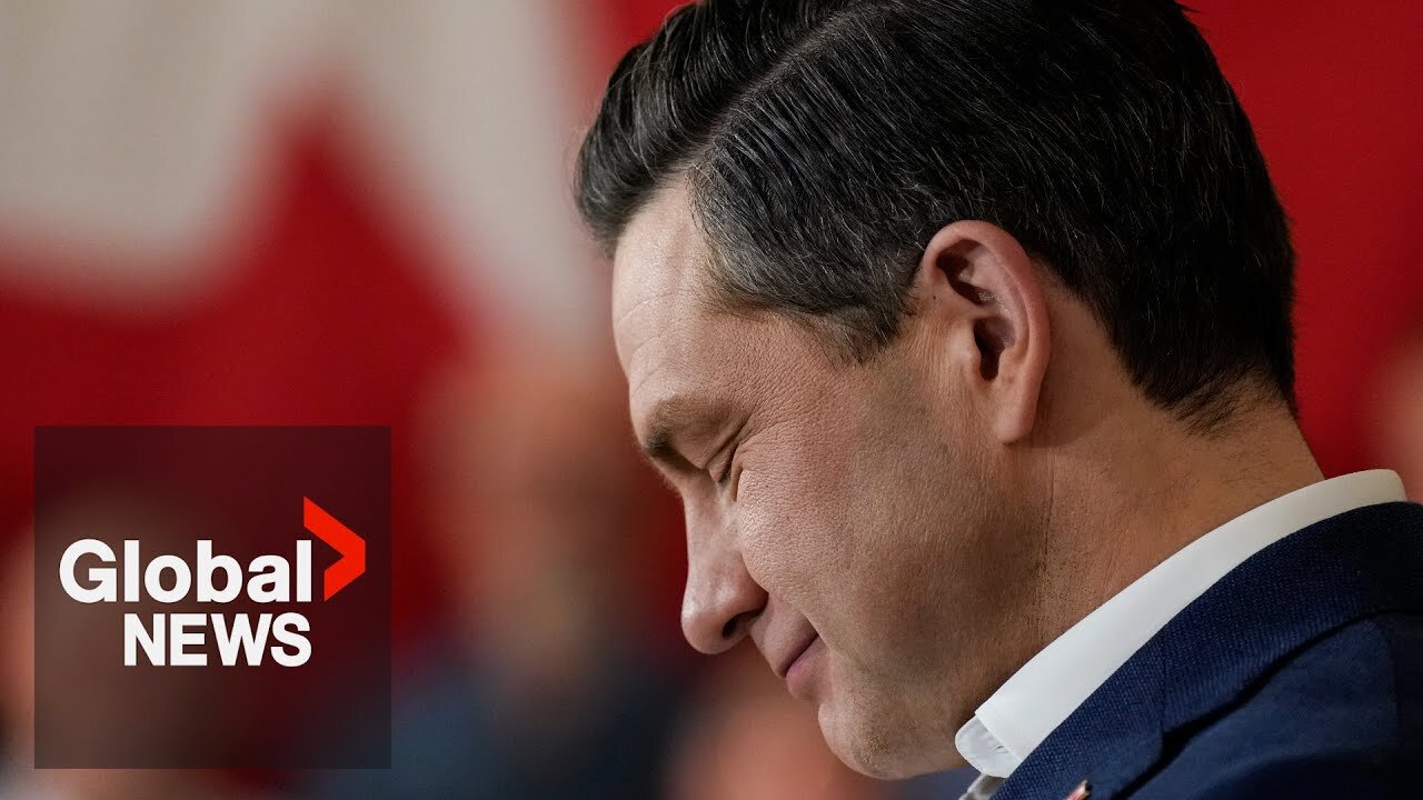 "We didn't quite get over the finish line": Poilievre concedes election to Carney, Liberals | FULL