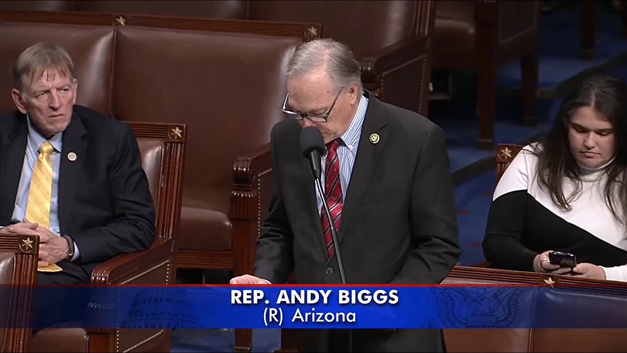 Rep. Andy Biggs Leads Debate on House Resolution Honoring the Life and Legacy of Charlie Kirk