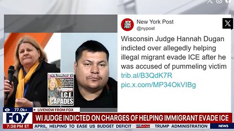 Wisconsin judge Hannah Dugan indicted on charges of helping an immigrant evade ICE