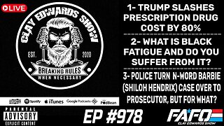 What is "Black Fatigue"? Trump Brings Down Drug Cost By 80% & More (Ep #978)