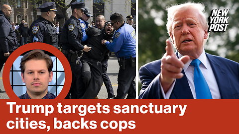 Trump targets sanctuary cities, backs cops | Reporter Replay
