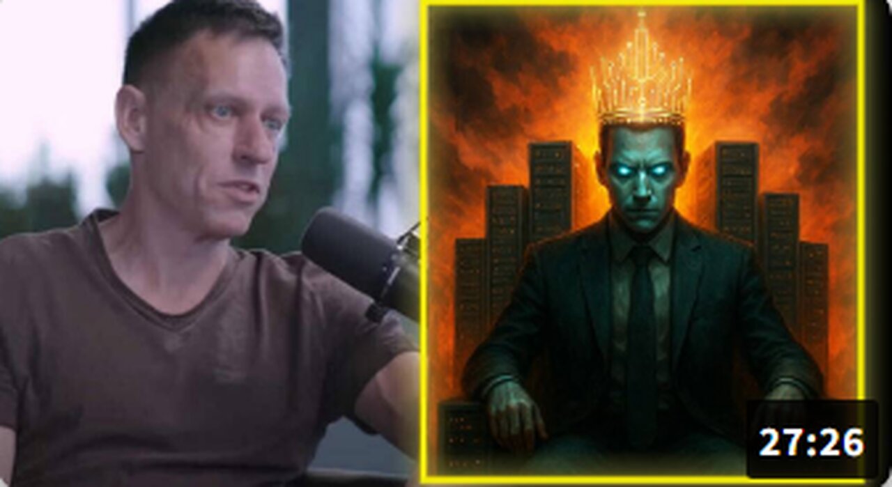 The Alex Jones Show - Why Is Peter Thiel Launching A Four-Part Lecture Series On The Antichrist?