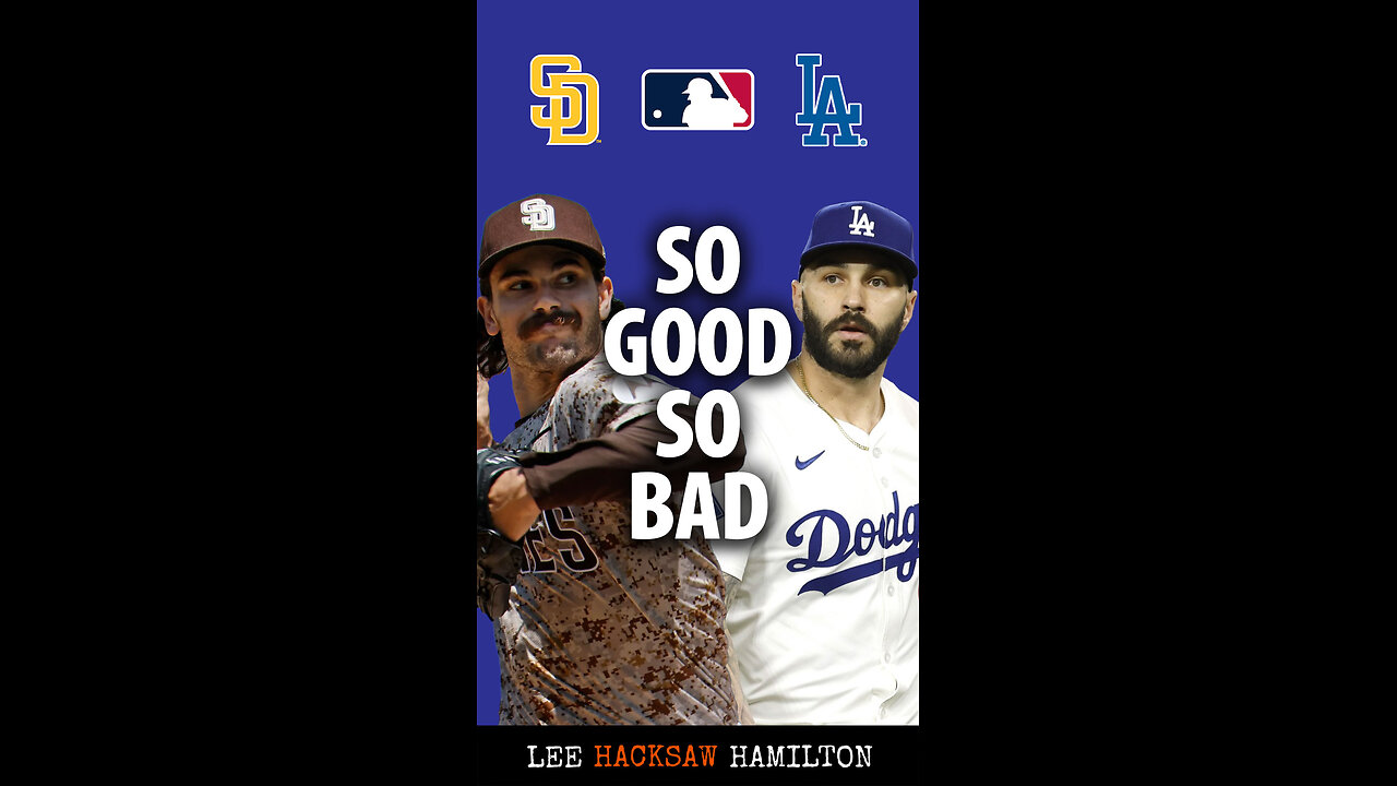 Dodgers, Padres losing to bad teams. Tanner Scott, LA bullpen failing. Manny Machado slumping.