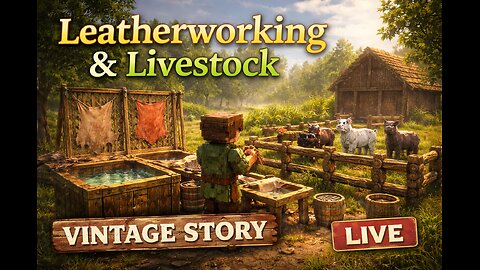 Vintage Story | Leather, Pigs & Goats