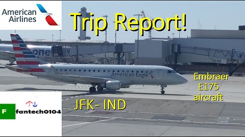 Trip report: American Airlines from New York JFK to Indianapolis, Indiana (Embraer E175 aircraft)