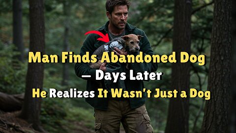 Man Finds Abandoned Dog — Days Later, He Realizes It Wasn’t Just a Dog