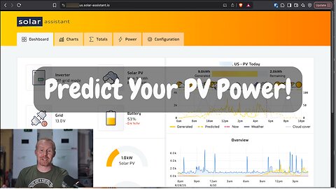New SolarAssistant PV Forecasting – Smarter Solar Monitoring!
