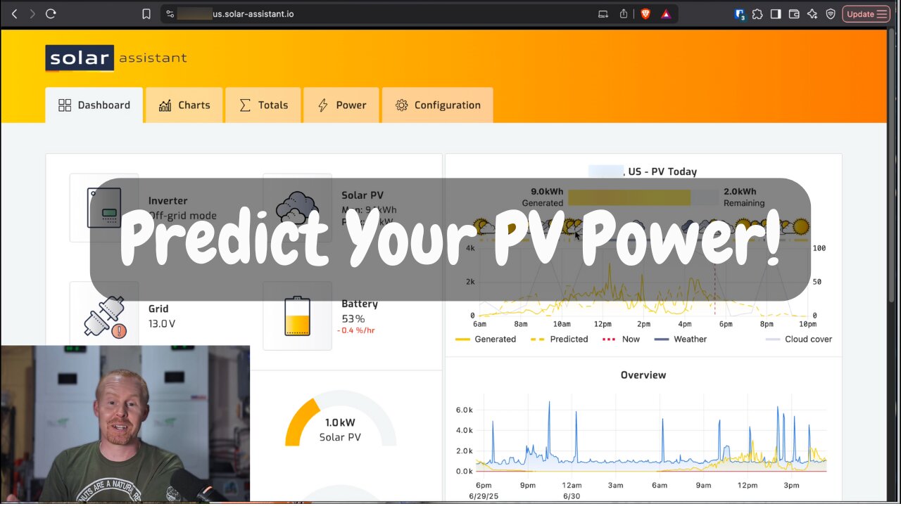 New SolarAssistant PV Forecasting – Smarter Solar Monitoring!