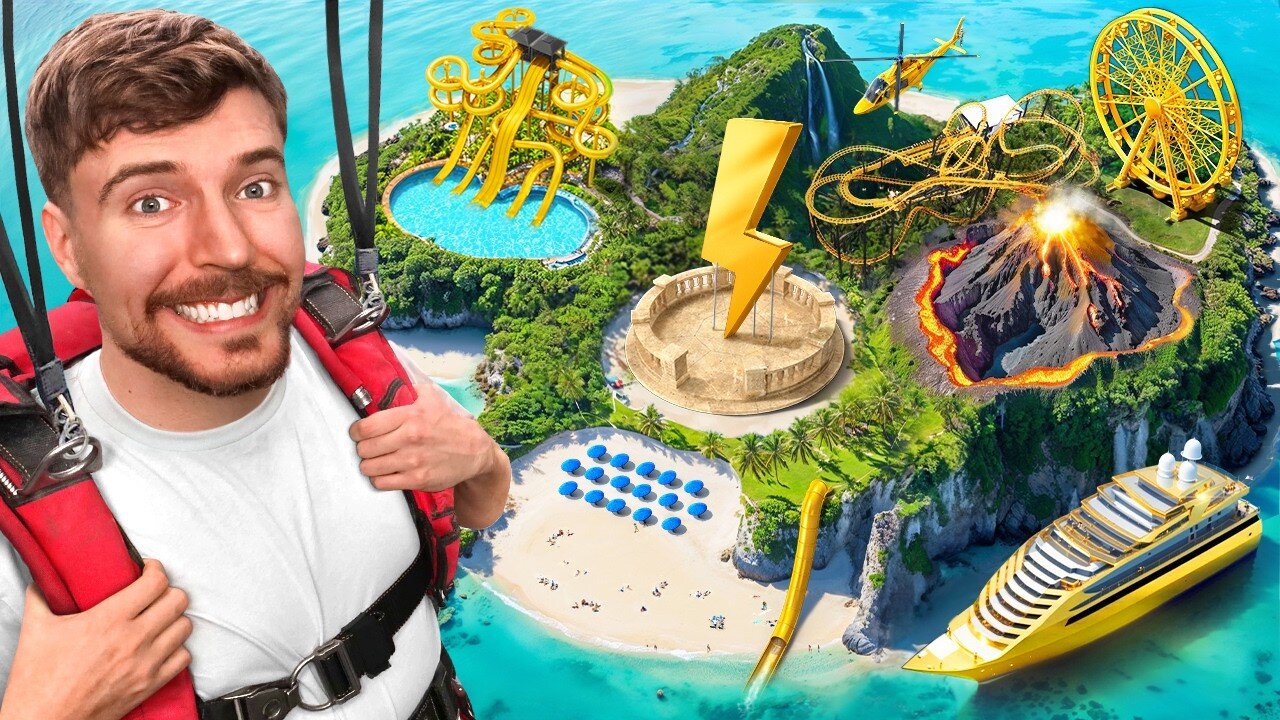 Arrival at the $250 Million Private Island