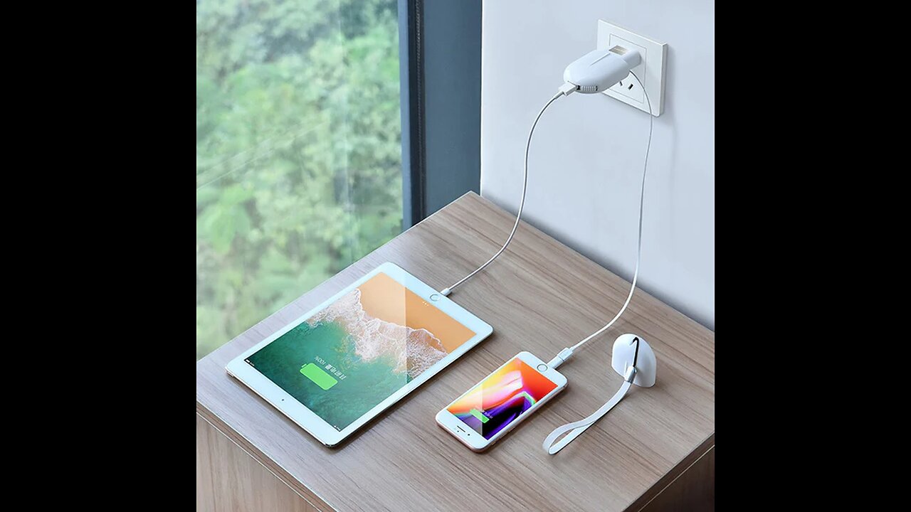 The Total Package - Fast Charger with 3-in-1 Cable