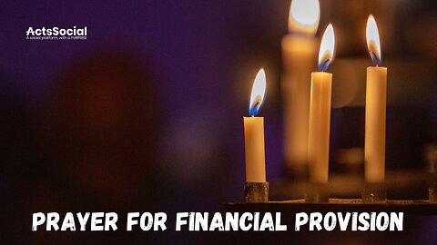 Prayer for Financial Provision