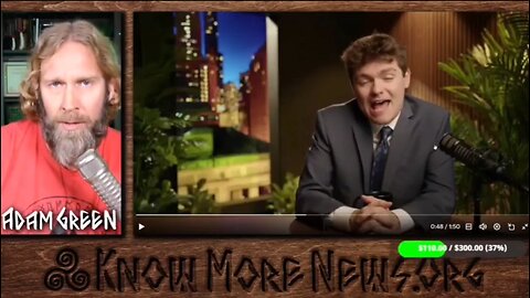 Adam Green DESTROYS Nick Fuentes position that atheists worship the god of Israel