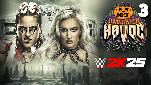 WWE 2K25 NXT Halloween Havoc Oct 25th 2025 - Match 3: A New Champ Crowned!
