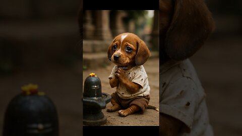 Poor puppy has no money
