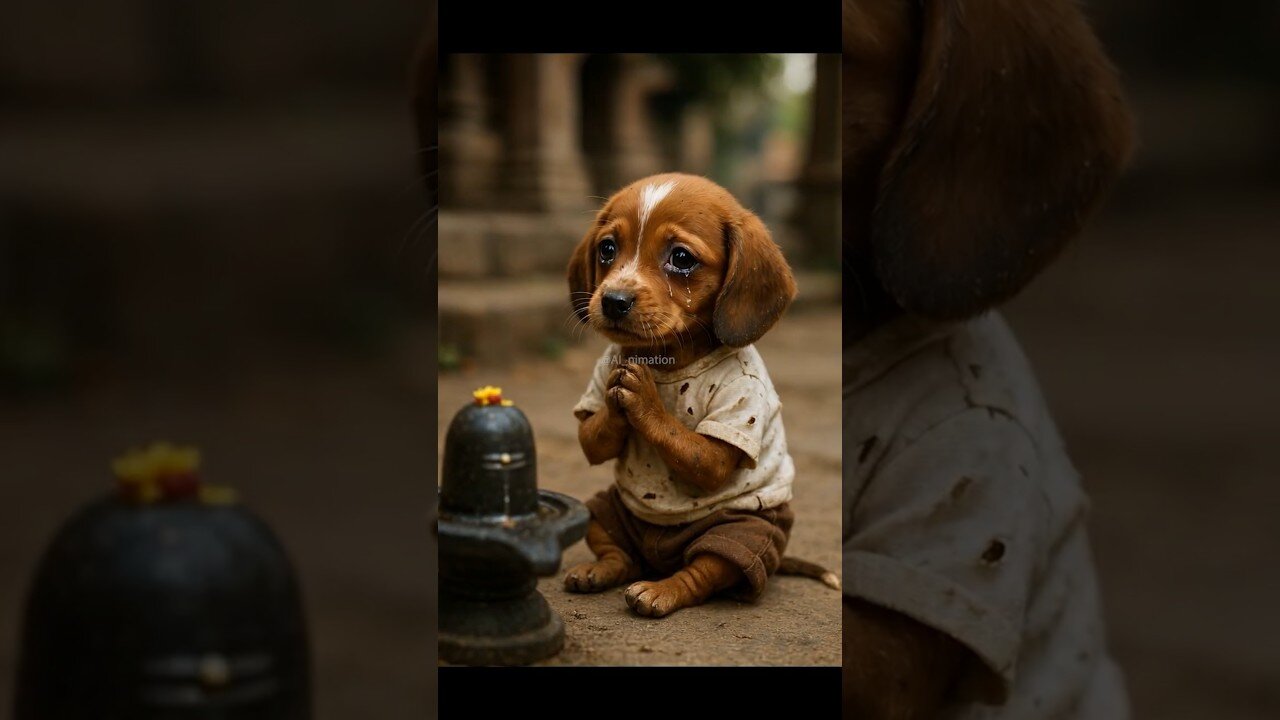 Poor puppy has no money