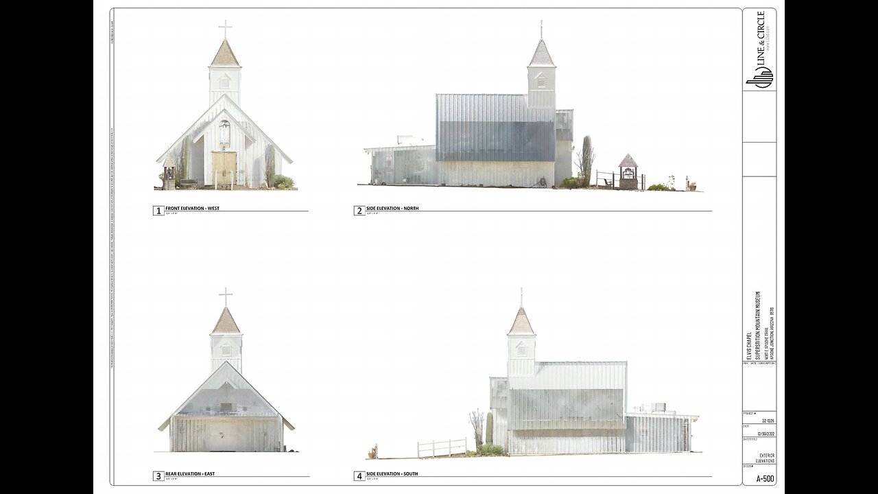 LiDAR DATA: Elvis Chapel, Superstition Mountain Museum - Apache Junction, AZ