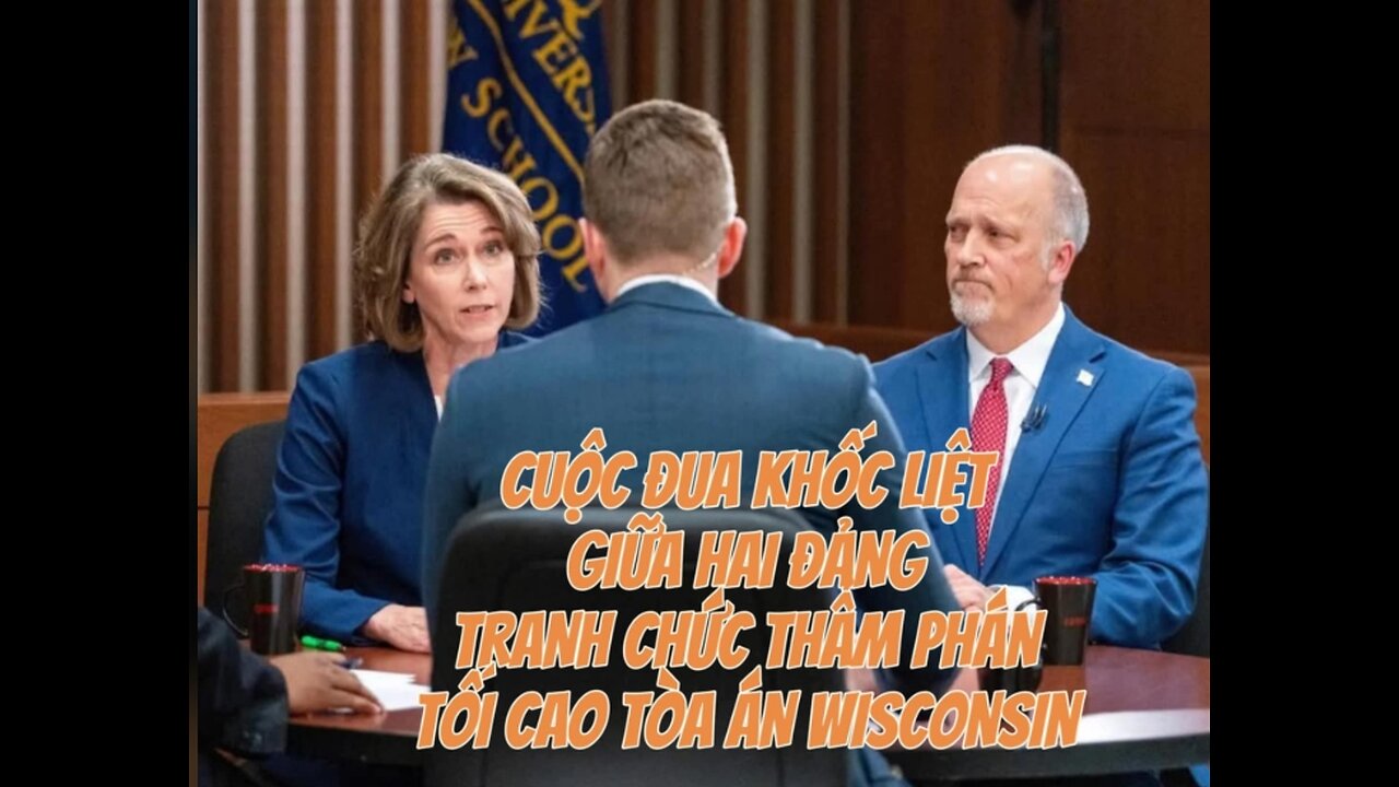 01/4/2025 CUỘC ĐUA KHỐC LIỆT GIỮA HAI ĐẢNG TRANH CHỨC THẨM PHÁN TỐI CAO TOÀ ÁN WISCONSIN
