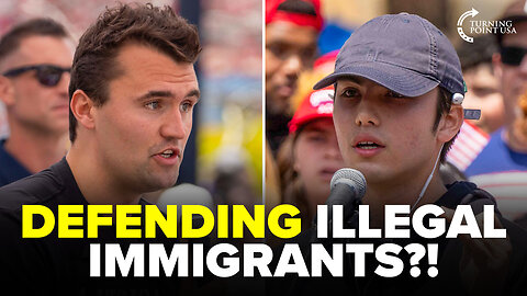 Charlie Kirk OBLITERATES Open Border Logic 🔥🇺🇸