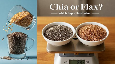 🎧Chia or Flax for Healthy Breakfasts? What You Should Know!