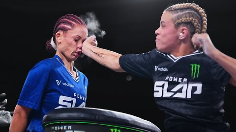 Fierce Women's Flyweight Duel 😳| Paige VanZant vs Mikael-Michelle Brown | Power Slap 12 - Full Match