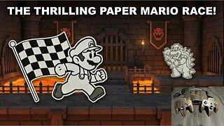 The Awesome Paper Mario Race With @WorldofGaming!