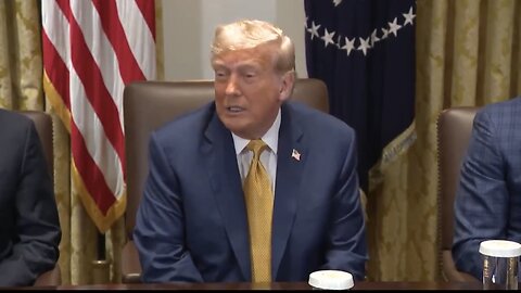TRUMP❤️🇺🇸🥇🪽🕺ATTENDS CABINET MEETING🤍🇺🇸🏅🪽AT THE WHITE HOUSE💙🇺🇸🏅🪽🏛️⭐️